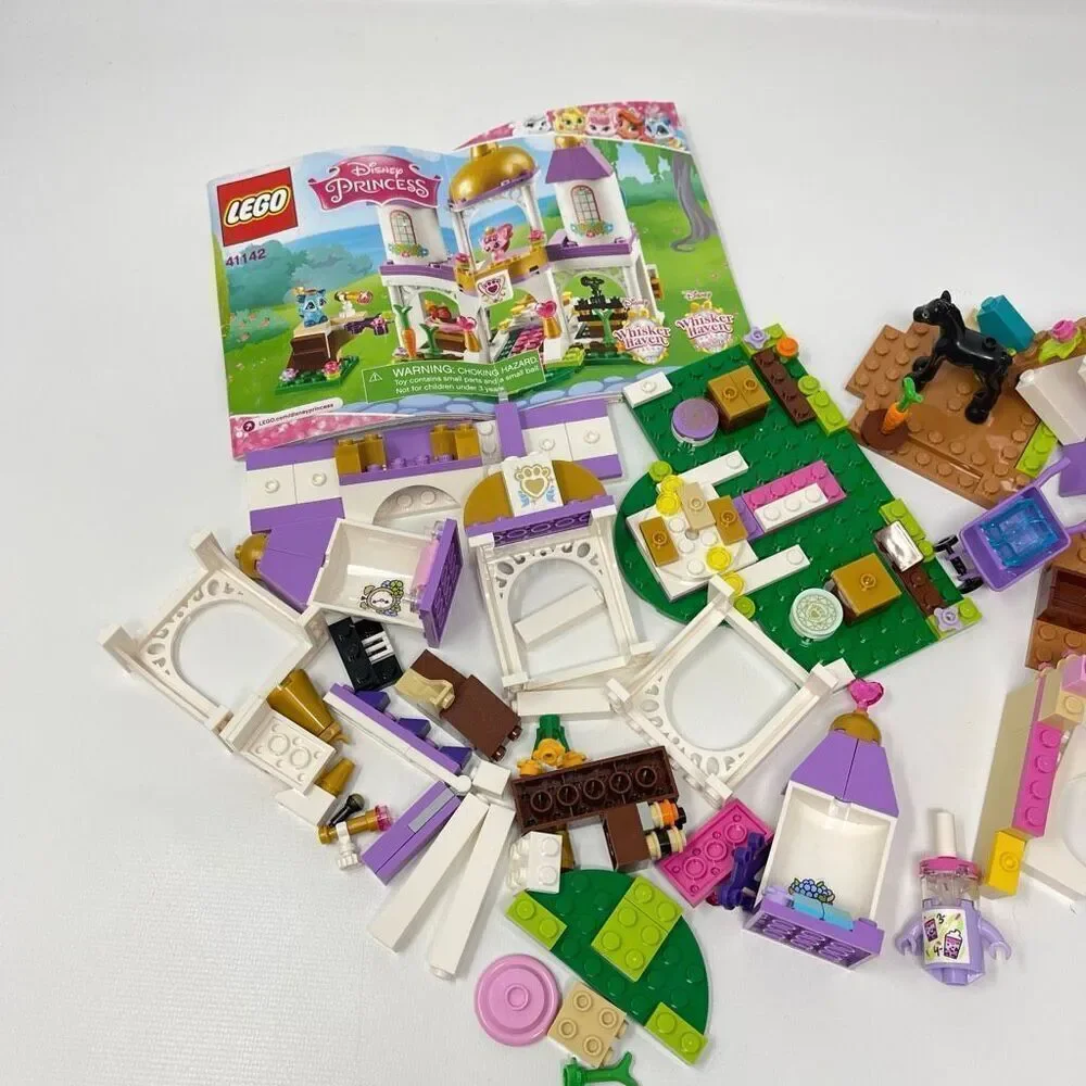 Lego Friends Horse Training 41441 & Palace Pets Royal Castle 41142 Incomplete
